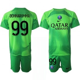 Maglia Paris Saint-Germain Gianluigi Donnarumma 99 Portiere Bambino Prima Divisa 2022-23